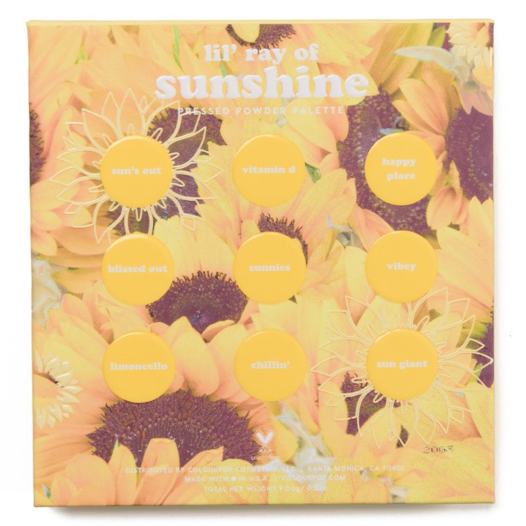 COLOURPOP 9-PAN  Lil' Ray of Sunshine