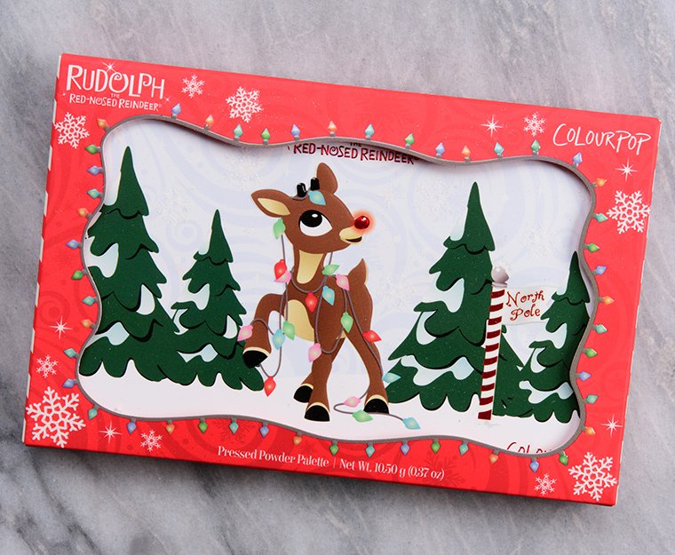 ColourPop Rudolph the Red-Nosed Reindeer
