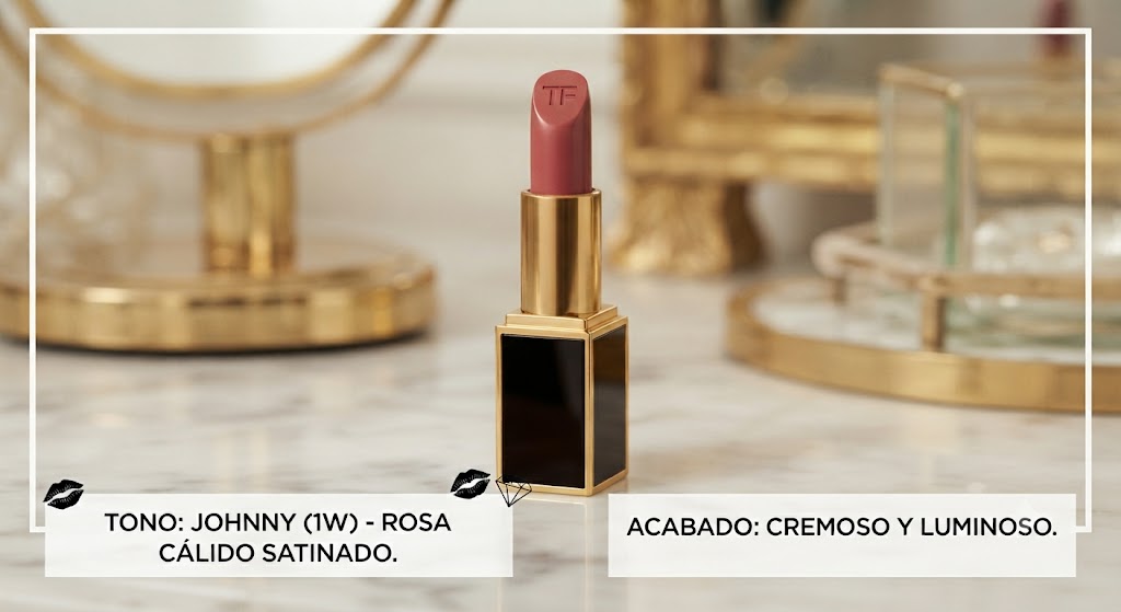 TOM FORD LIP COLOR ROUGER A LEVRES SHADE 1W JOHNNY