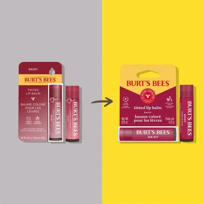 BURTS BEES Tinted Lip Balm color: Daisy