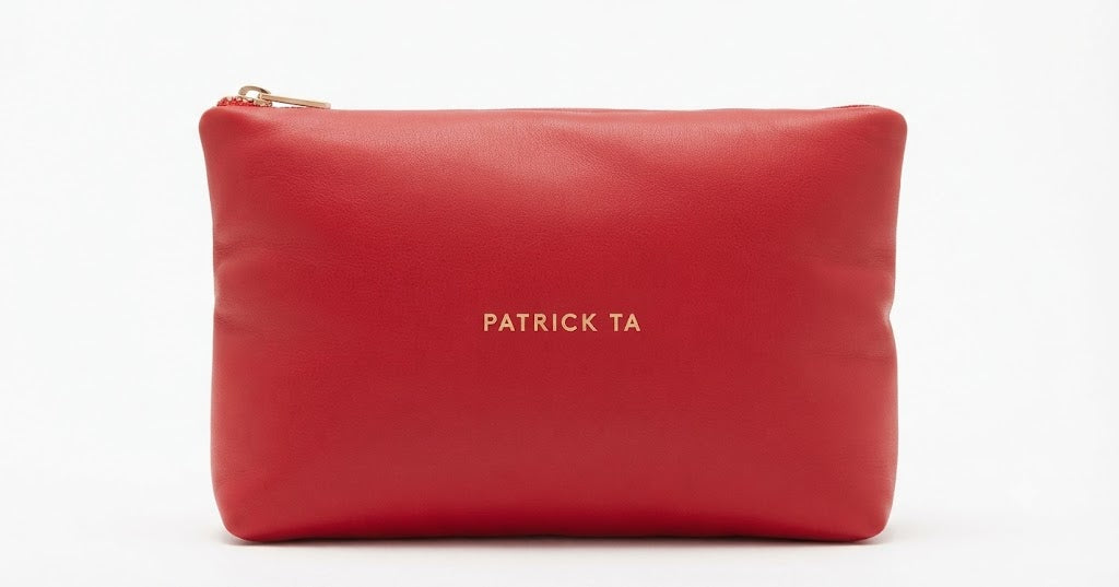 Patrick Ta Major Puffer Clutch - Edición Limitada "Strawberry"