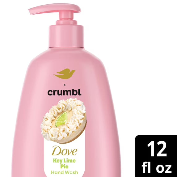 Dove & Crumbl Edición Limitada Jabón Líquido para Manos  Key Lime Pie