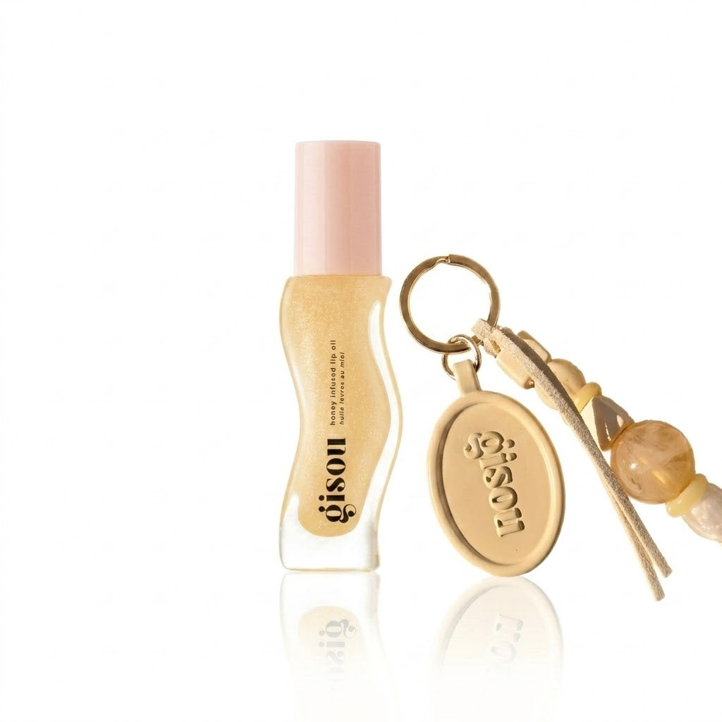 Gisou  Honey Infused Hydrating Lip Oil + charms