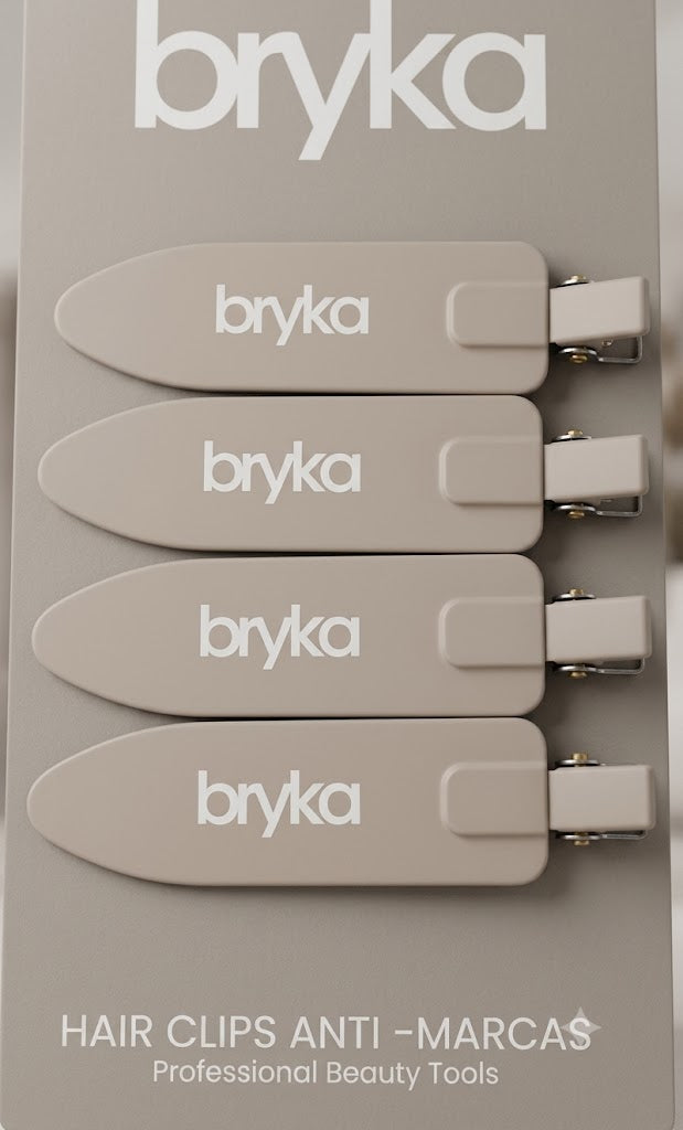 BRYKA Hair clips anti-marcas 4 unidades