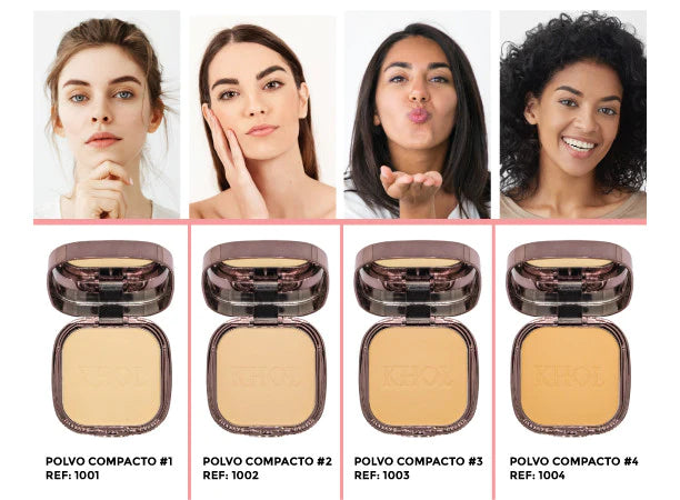 KHOL COSMETIC POLVO COMPACTO CON SPF+10