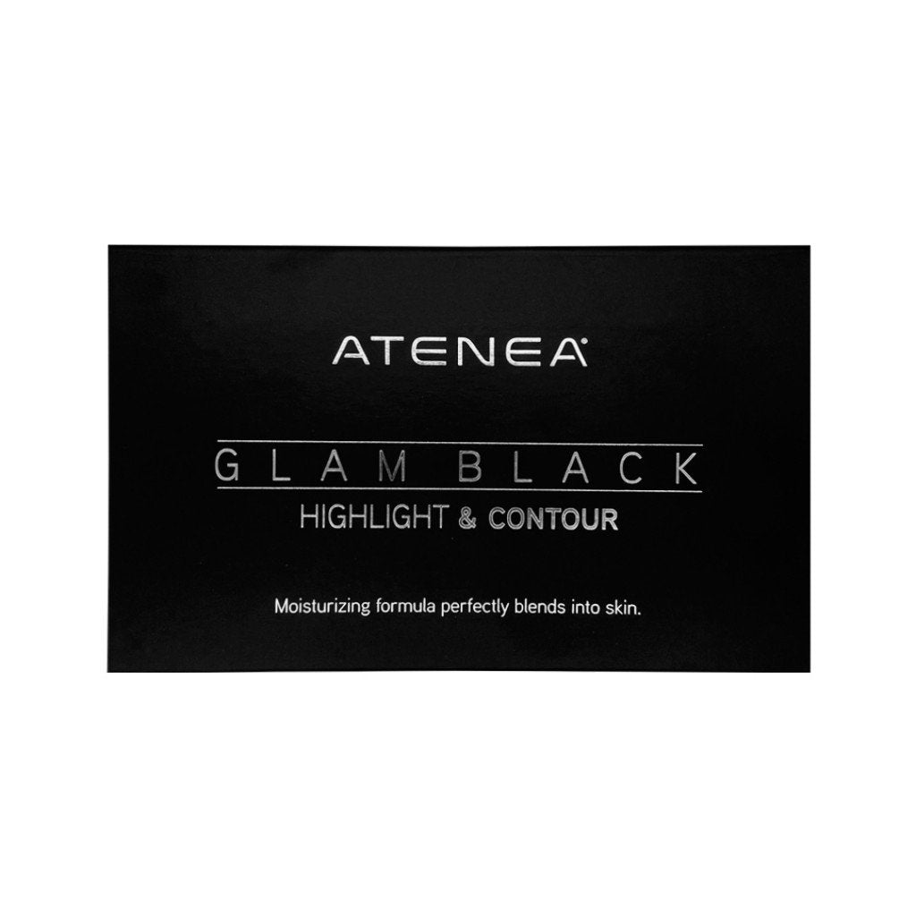 ATENEA PROFESIONAL PALETA DE CONTORNOS E ILUMINADORES GLAMBLACK