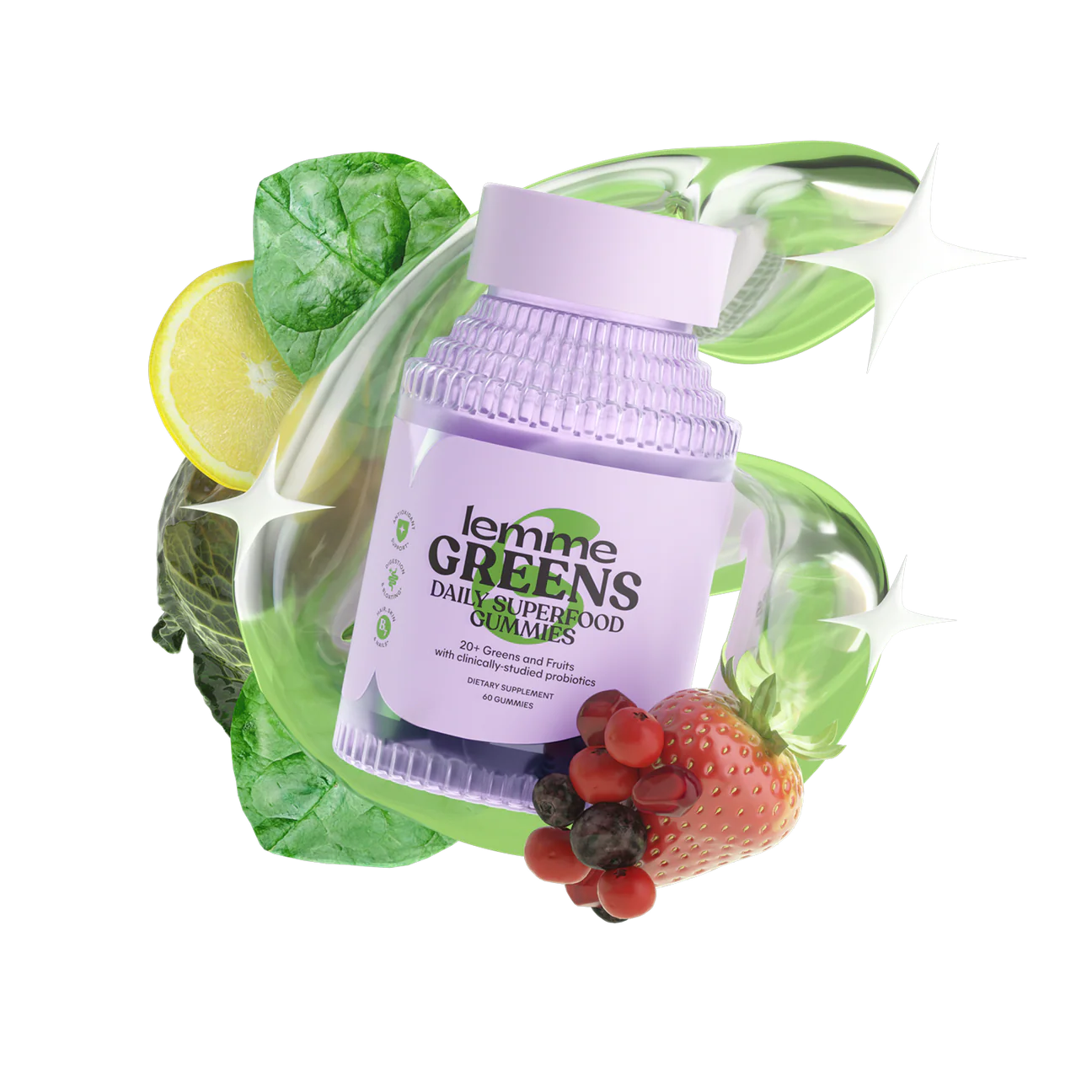 Lemme Greens Gummies Daily Superfood Gummies*