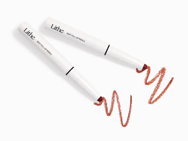 LITHE BEAUTY  Soft Fill Lip Pencils in Dusk & Scarlet