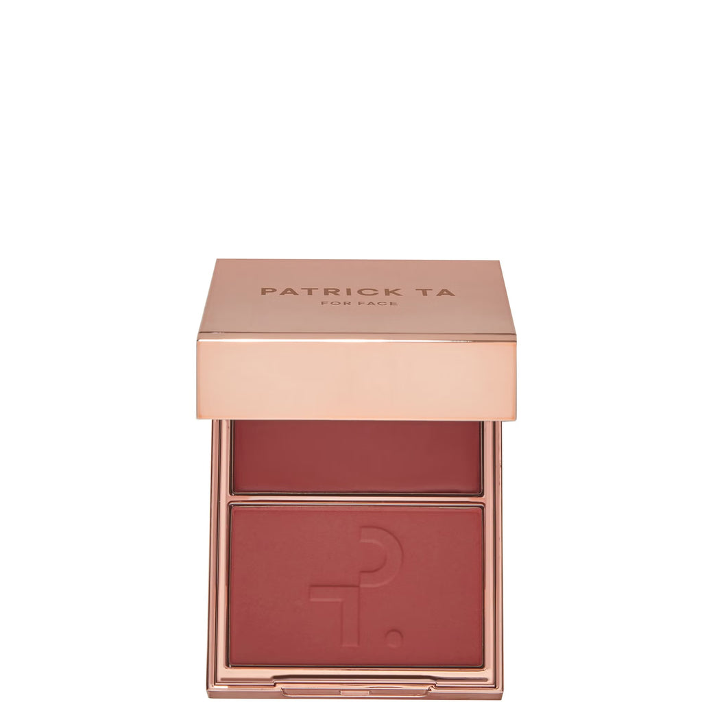 PATRICK TA  Major Headlines Double-Take Crème & Powder Blush Duo