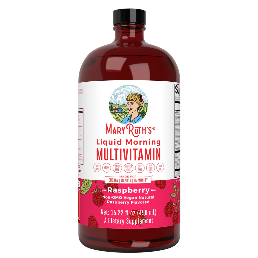 MaryRuth's Liquid Morning Multivitamin, Raspberry,  650ml