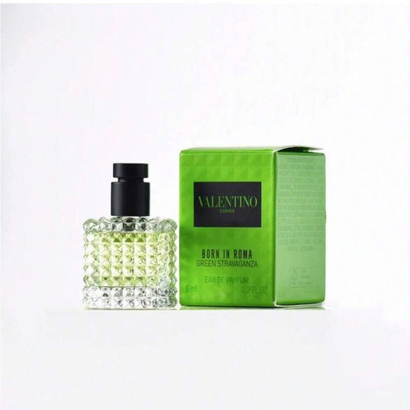 Valentino  Donna Born in Roma Green Stravaganza Eau de Parfum with Vanilla & Tea Accord 6ml