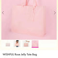 WISHFUL Rose Jelly Tote Bag