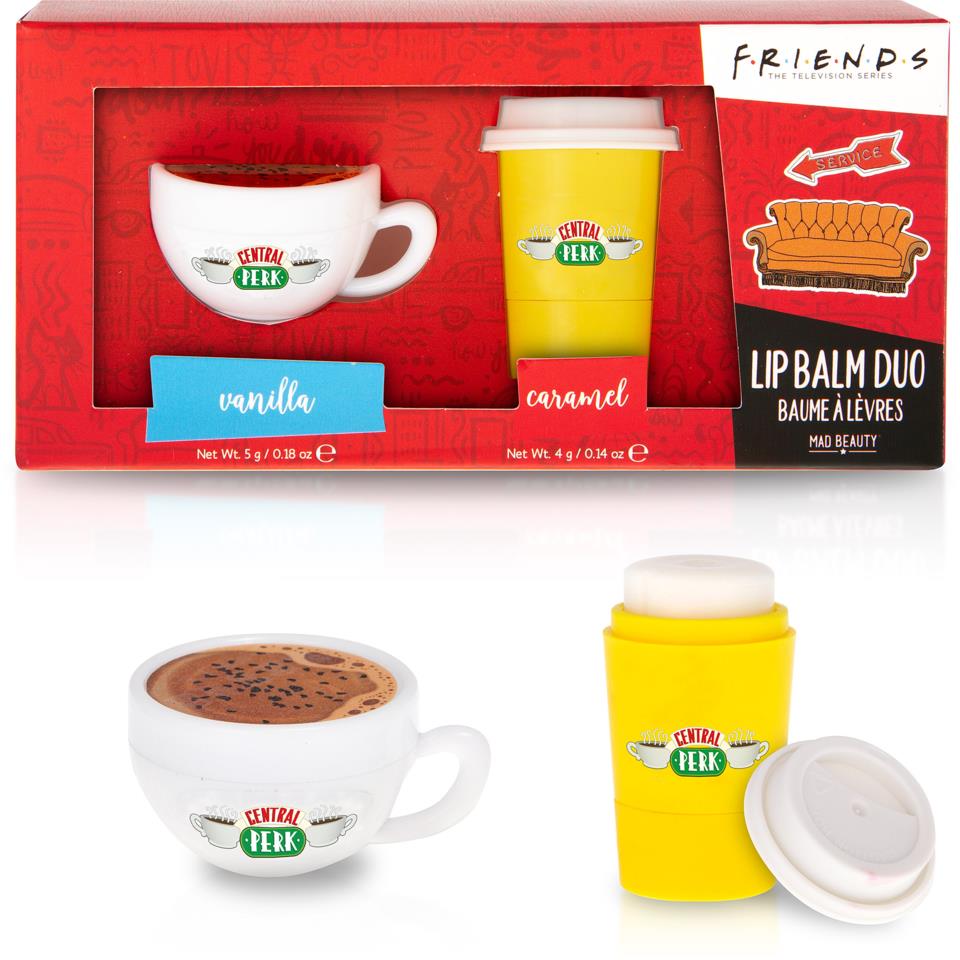 Mad Beauty Warner Friends Lip Balm Duo 0,9 g