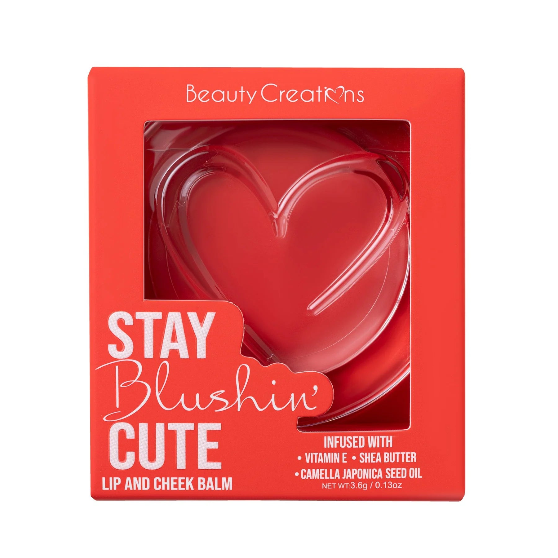 BEAUTY CREATION STAY BLUSHING CUTE - LIP AND CHEEK BALM