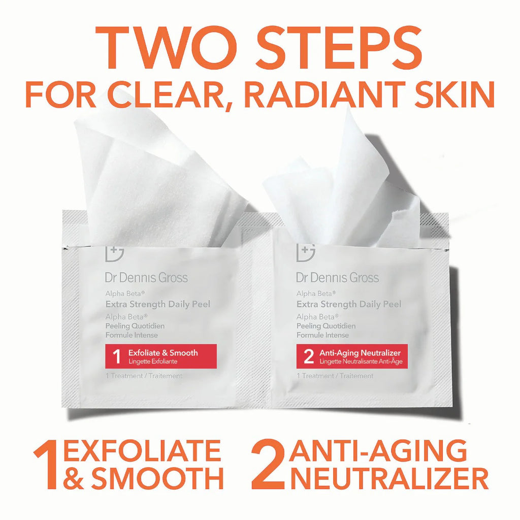 Dr. Dennis Gross Skincare  Mini Alpha Beta® Extra Strength Daily Peel Pads