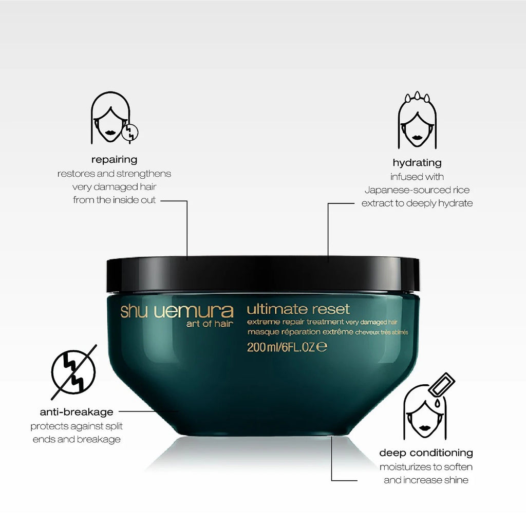 shu uemura Ultimate Reset Hair Mask for Very Damaged Hair 200ml