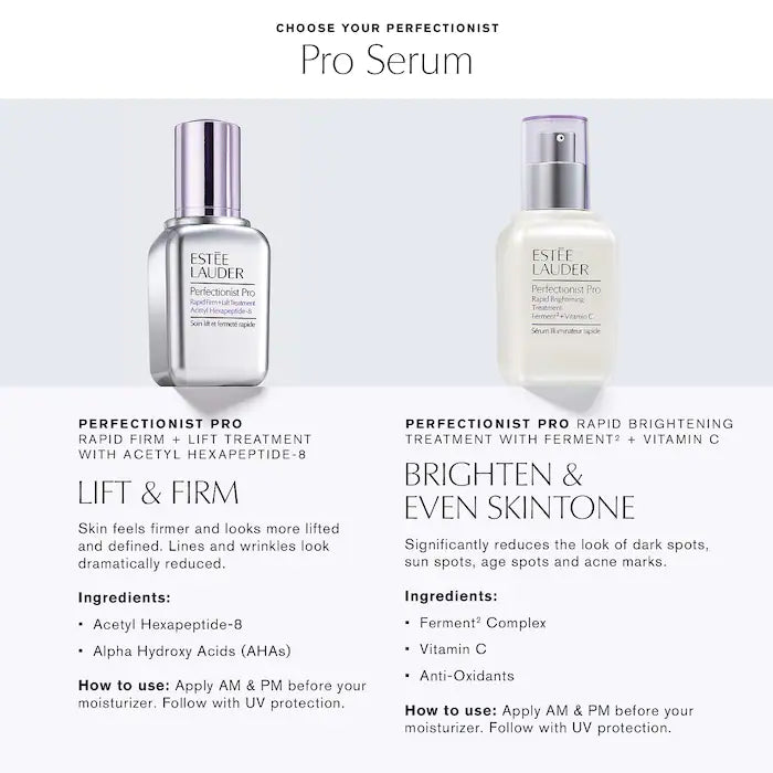 Estée Lauder Perfectionist Pro Rapid Brightening Serum with Ferment² + Vitamin C