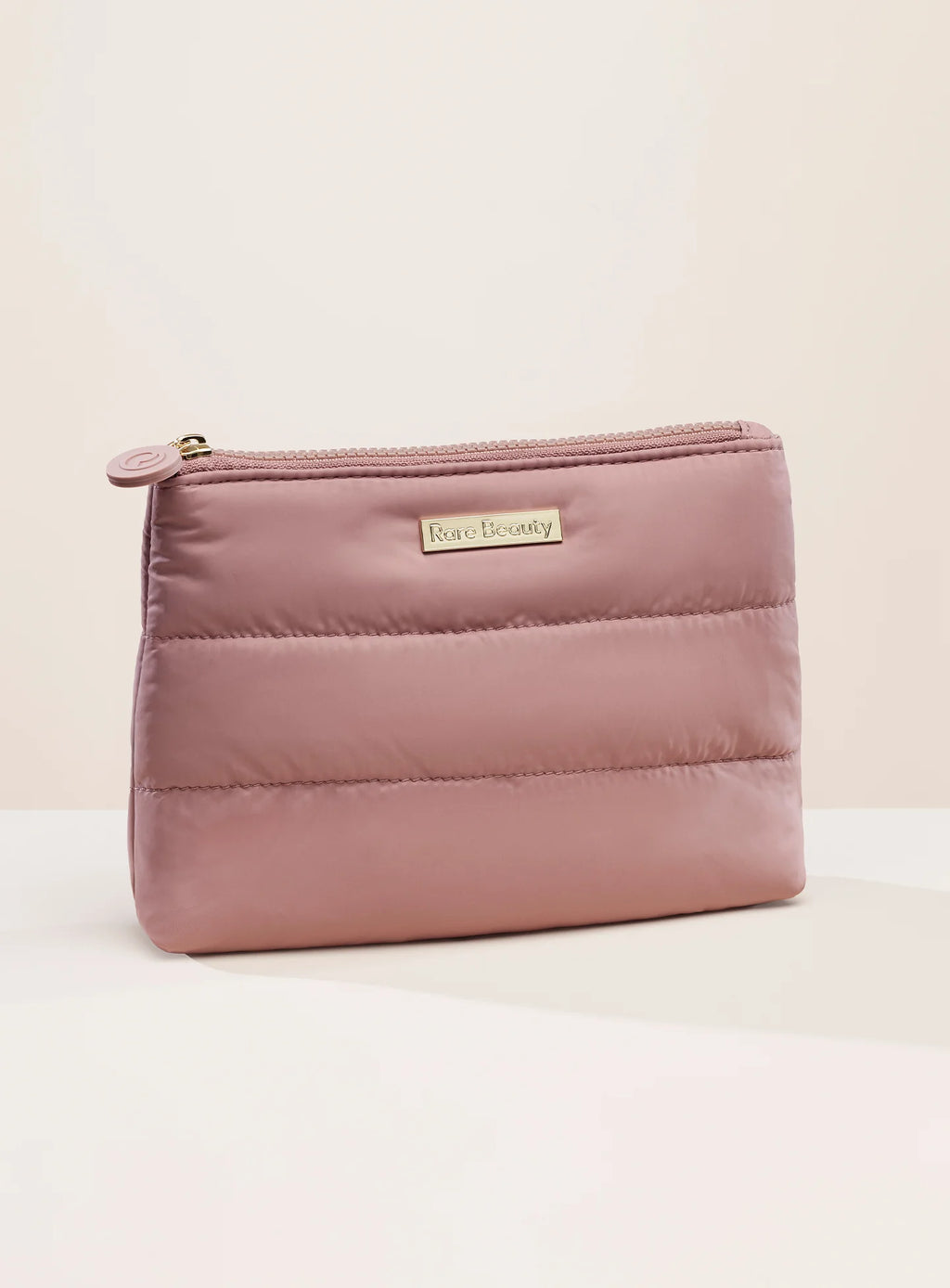 RARE BEUATY Find Comfort Puffy Makeup Bag - Mauve
