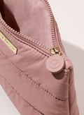 RARE BEUATY Find Comfort Puffy Makeup Bag - Mauve