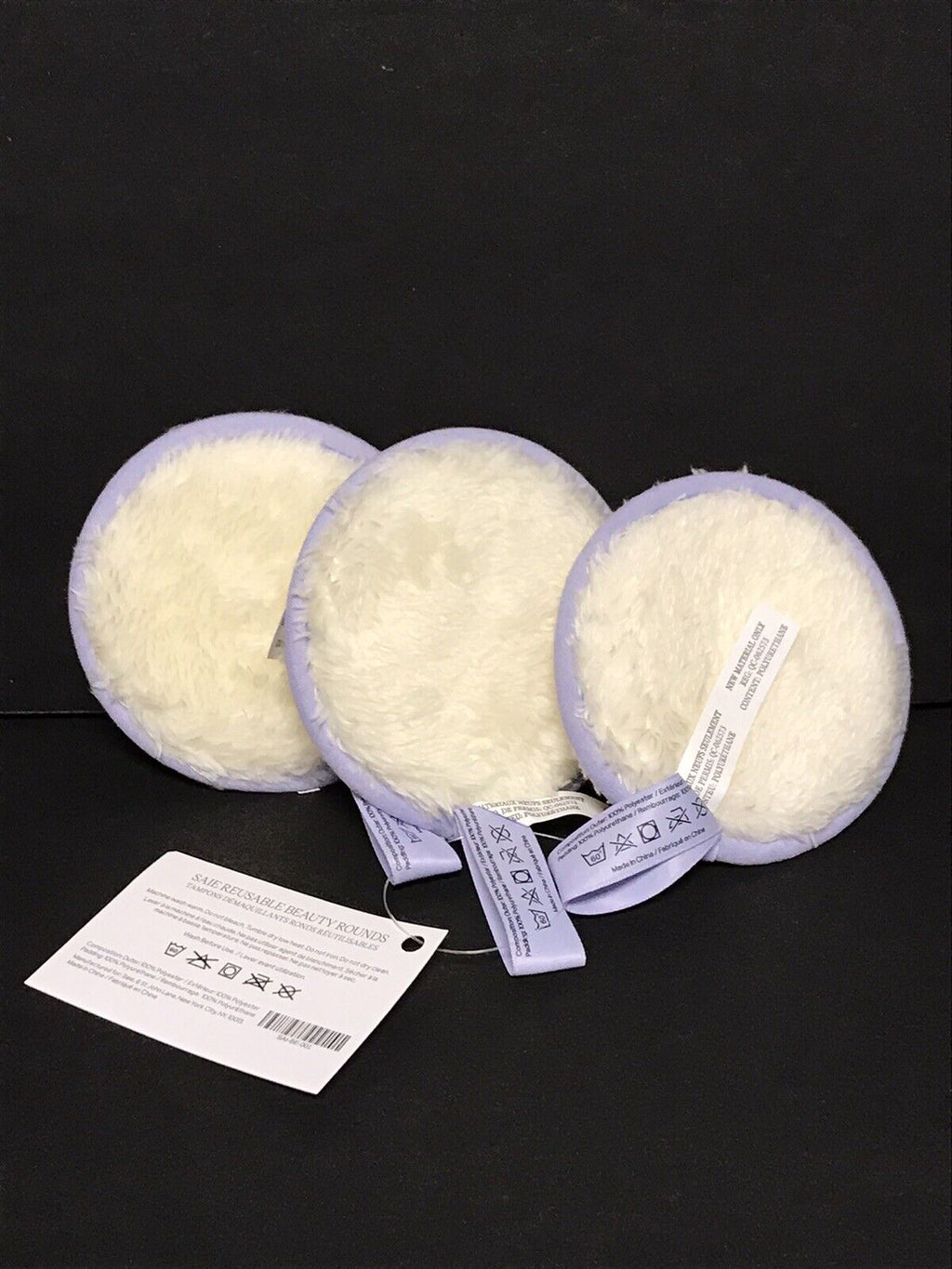Saie Reusable Beauty Rounds (3pk) Makeup Removing Pads