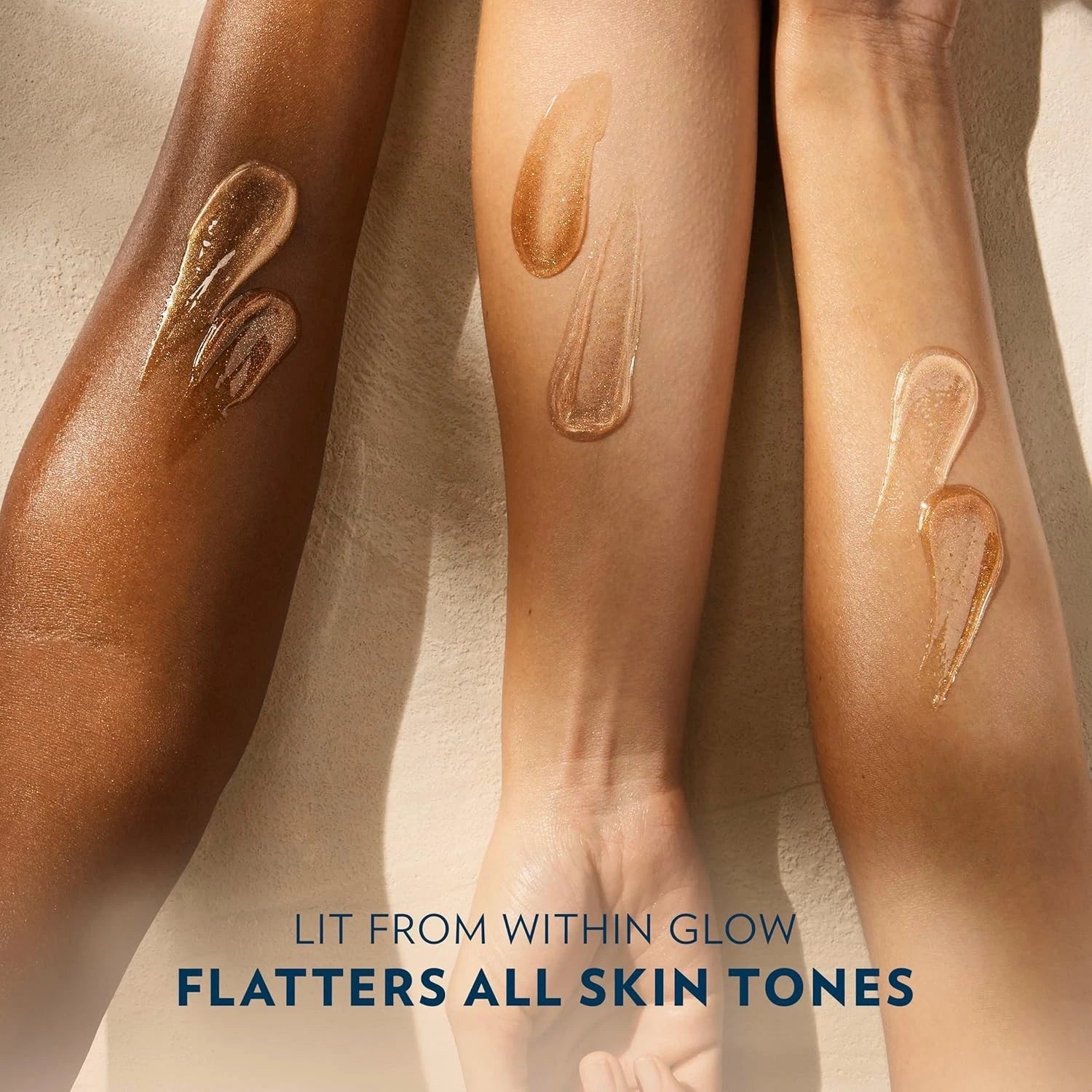 Vaseline Glazed & Glisten - Golden Hour Glow Shimmering Body Gel Oil, 6.8 fl