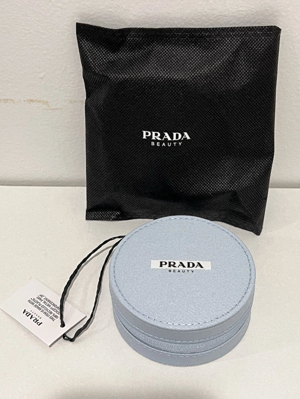 Prada Beauty Blue Pouch