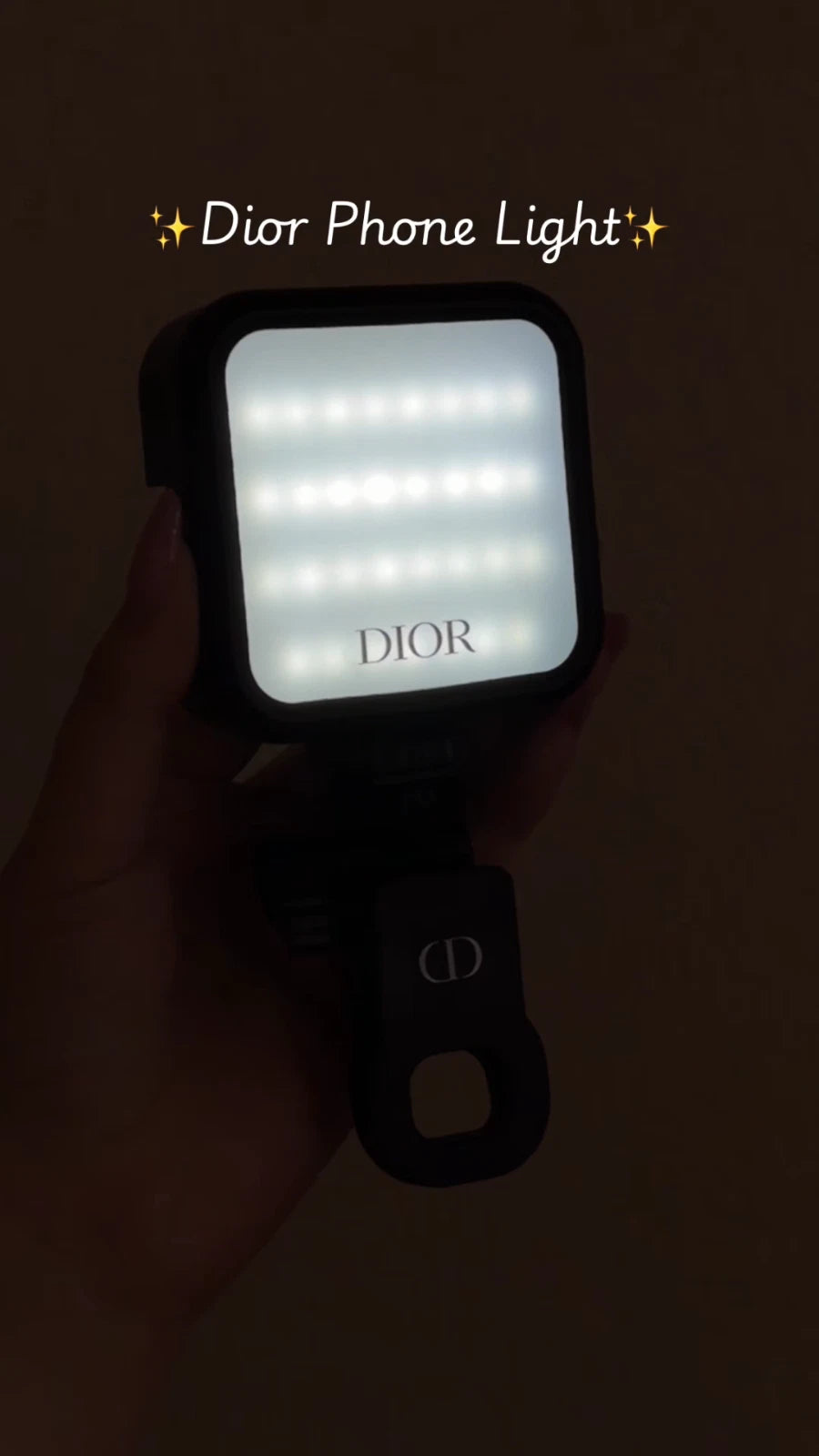 Dior Photo Phone LED Light Cell Phone Camera for Selfie Video