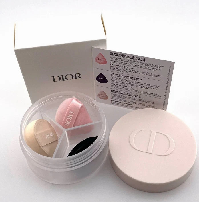 Dior Forever Cushion Powder – Set de Borlas (Puffs) X 3