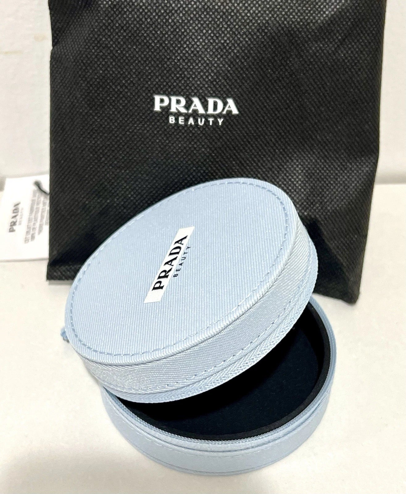 Prada Beauty Blue Pouch