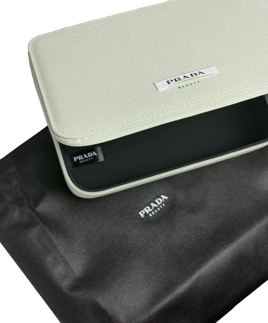 Prada Beauty Green Vanity Pouch