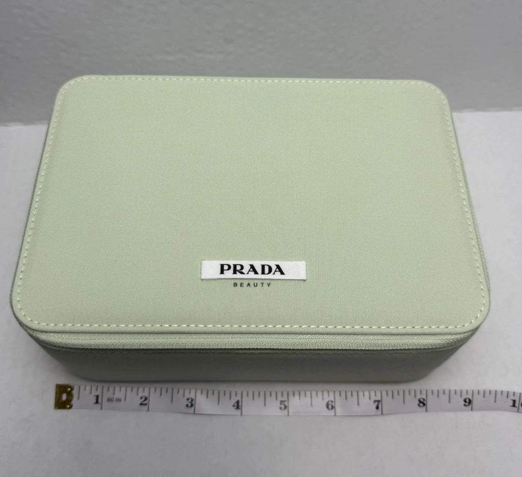 Prada Beauty Green Vanity Pouch