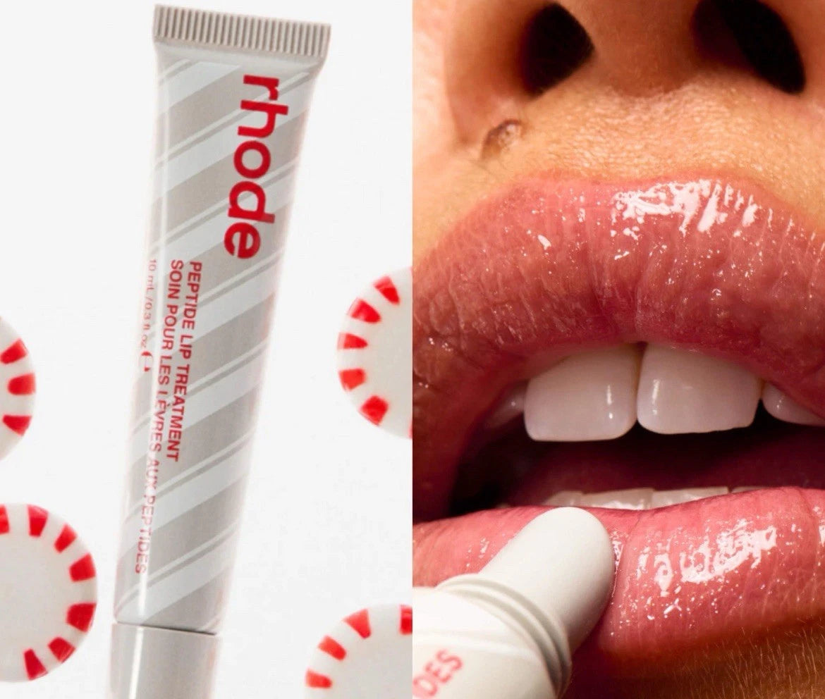 Tratamiento labial péptido edición limitada Rhode 'Peppermint Glaze'