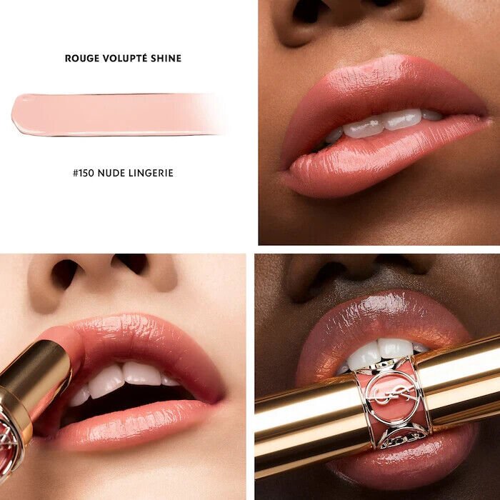 Yves Saint Laurent YSL Volupté Shine Lipstick Balm - 150 Nude Lingerie YSL