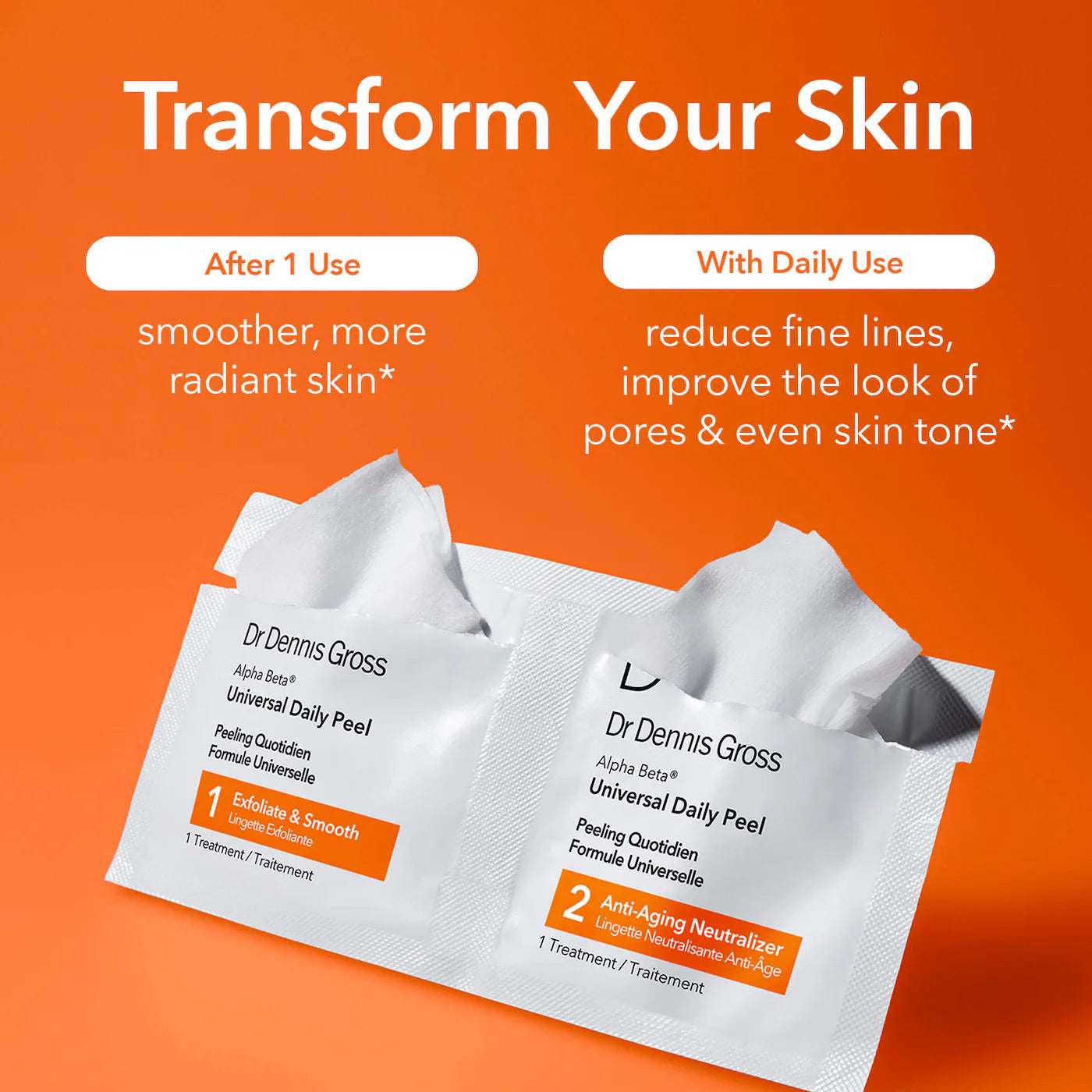 Dr. Dennis Gross Skincare  Mini Alpha Beta® Universal Daily Peel Pads 3 Treatments