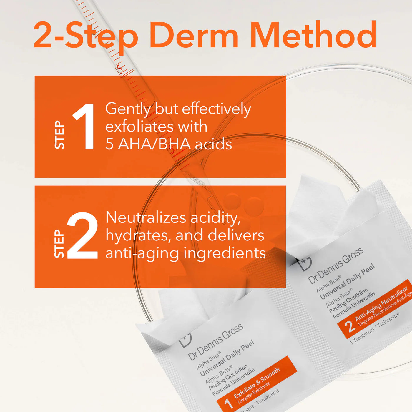 Dr. Dennis Gross Skincare  Mini Alpha Beta® Universal Daily Peel Pads 3 Treatments