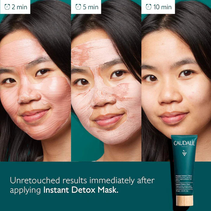 Caudalie Pore Minimizing Instant Detox Mask 75ml