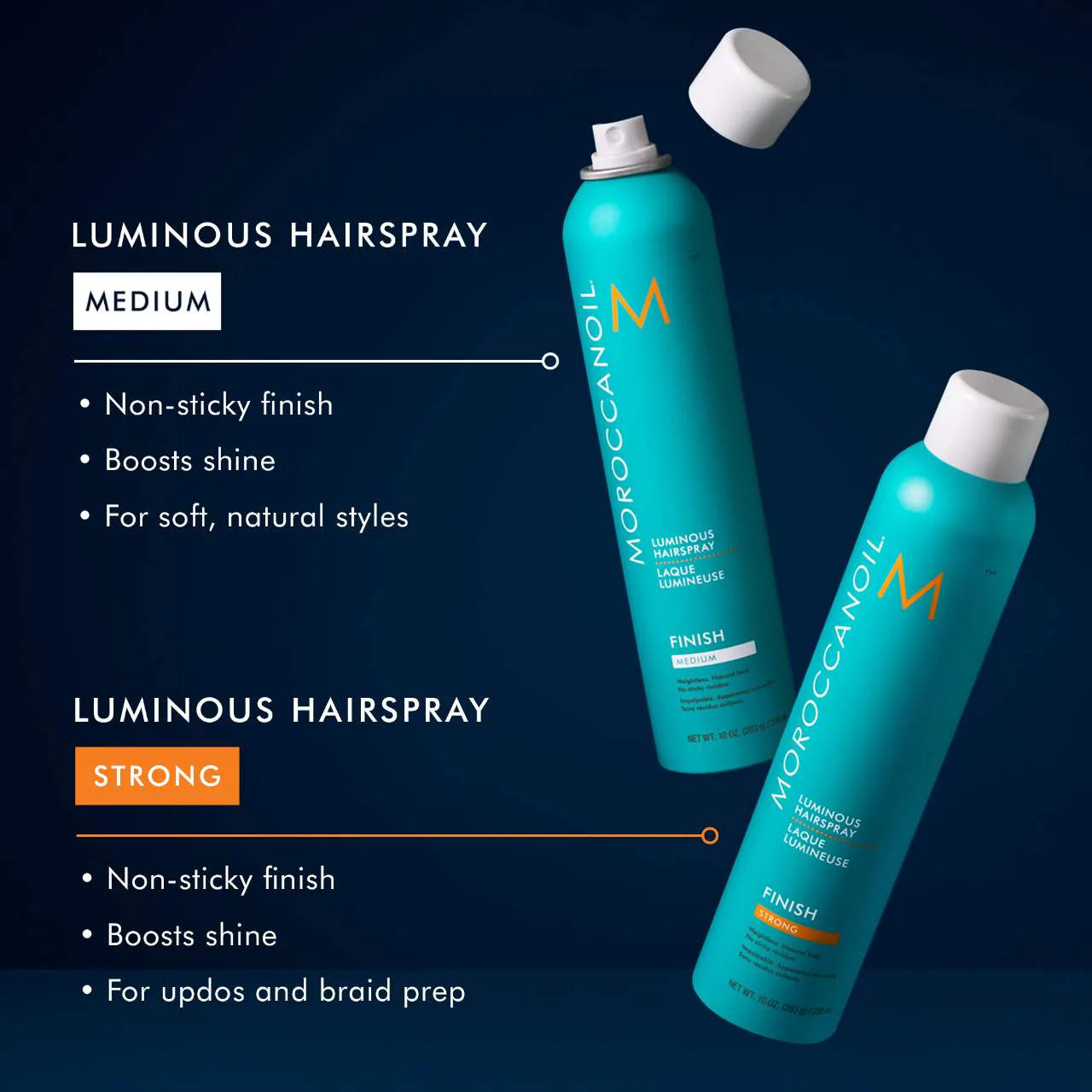 Moroccanoil  Luminous Hairspray Strong Finish 75ML