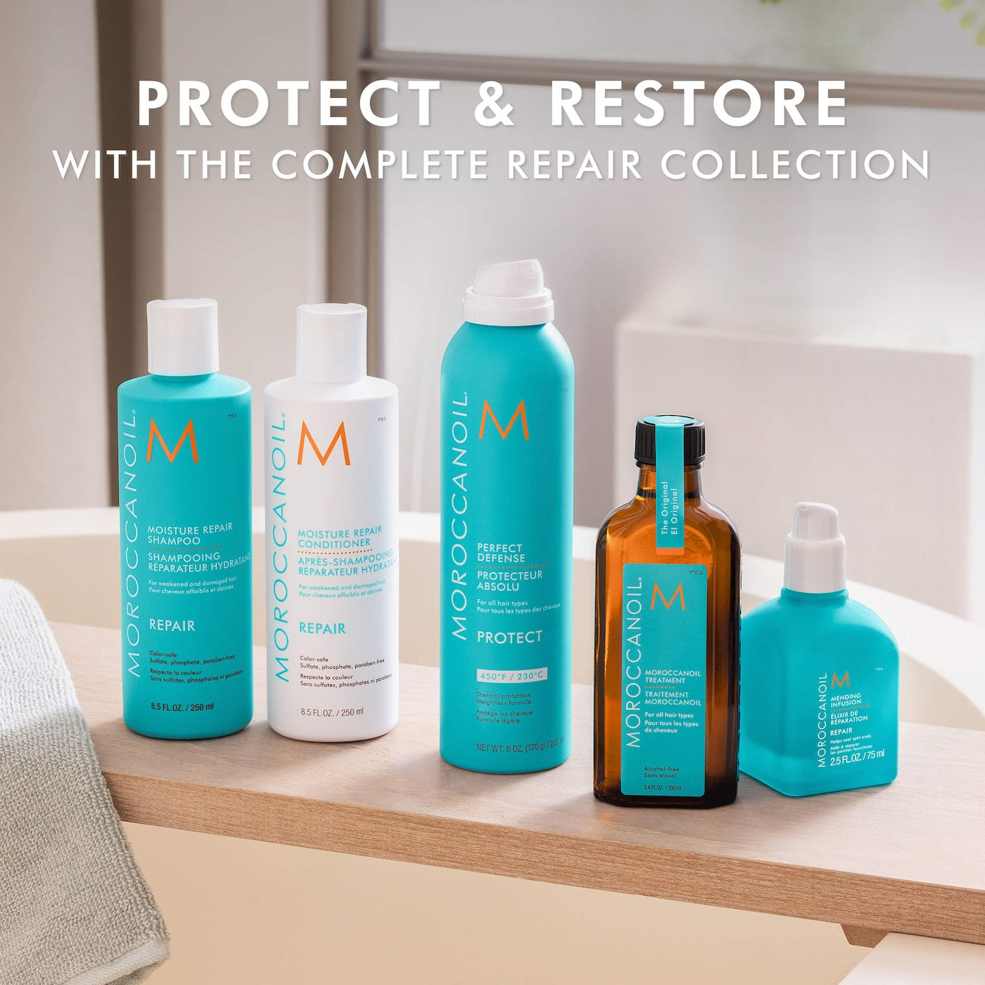 Moroccanoil  Perfect Defense Weightless Heat Protectant