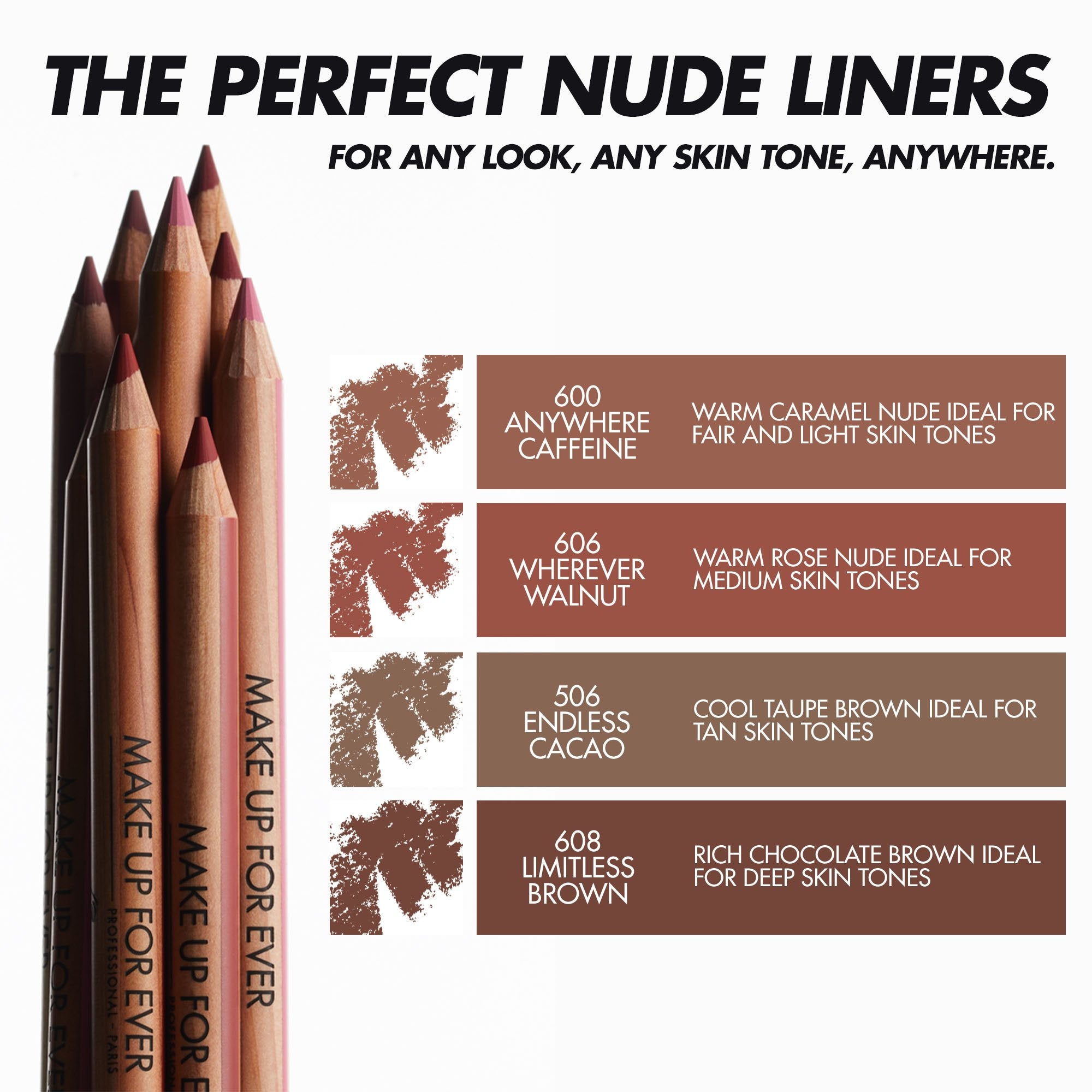 MAKE UP FOR EVER Artist Color Pencil Brow, Eye & Lip Liner