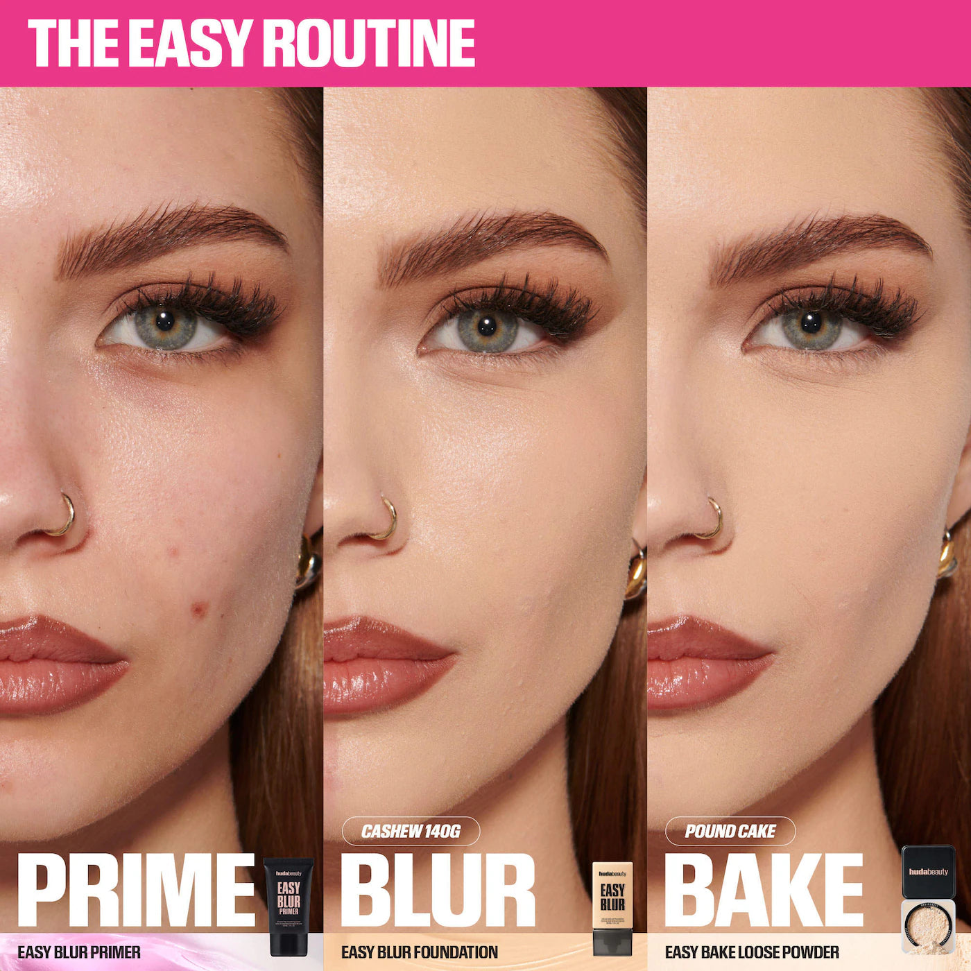 HUDA BEAUTY  Easy Bake Blurring Loose Baking & Setting Powder