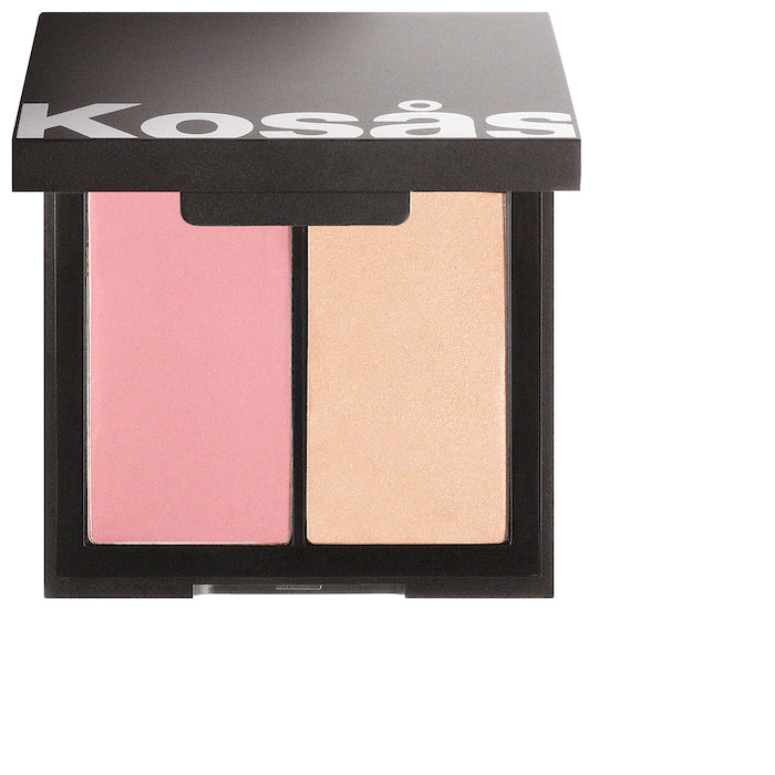 Kosas Color & Light: Crème Cream Blush & Highlighter Duo