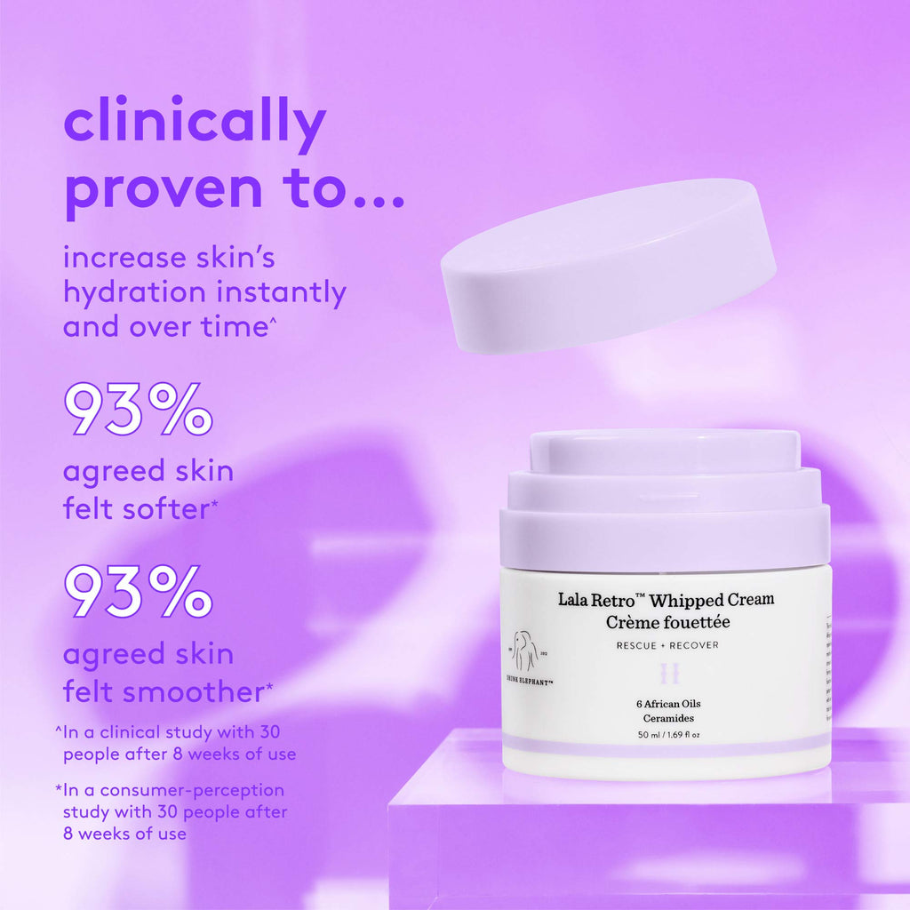 Drunk Elephant Lala Retro™ Whipped Refillable Moisturizer with Ceramides 50ml