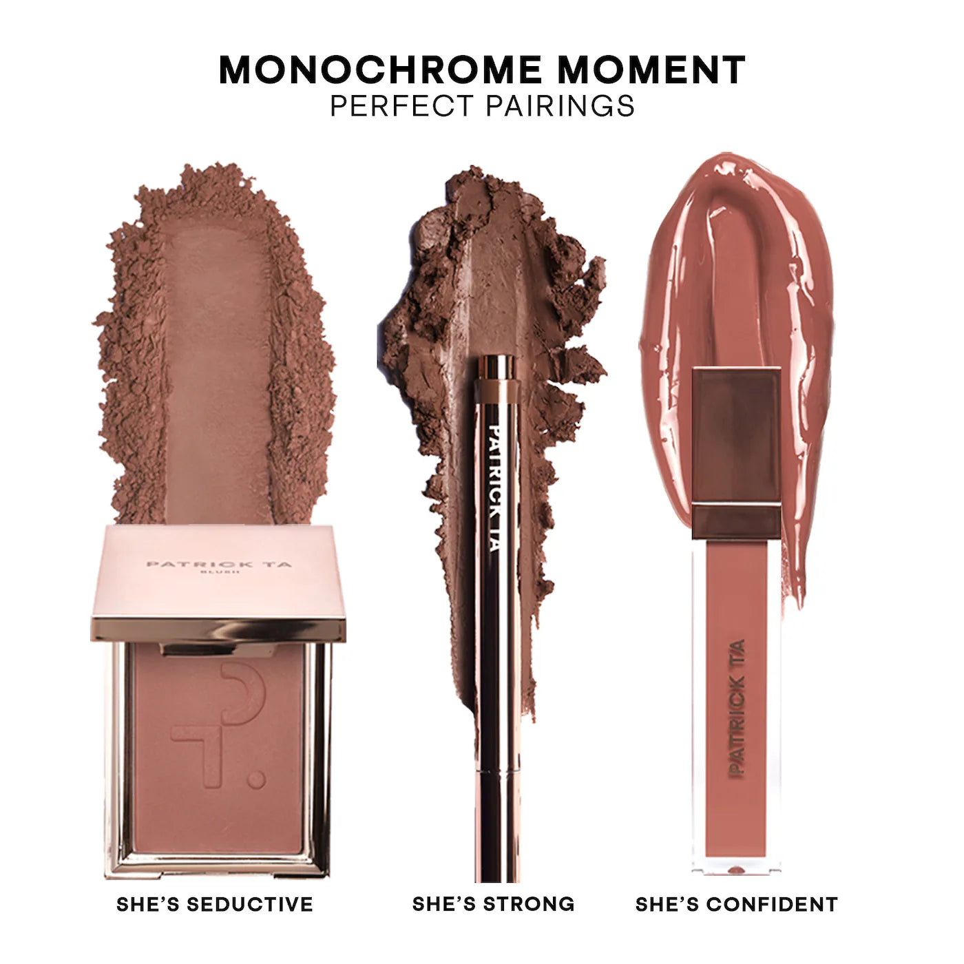 PATRICK TA  Monochrome Moment Precision Lip Crayon She's Strong