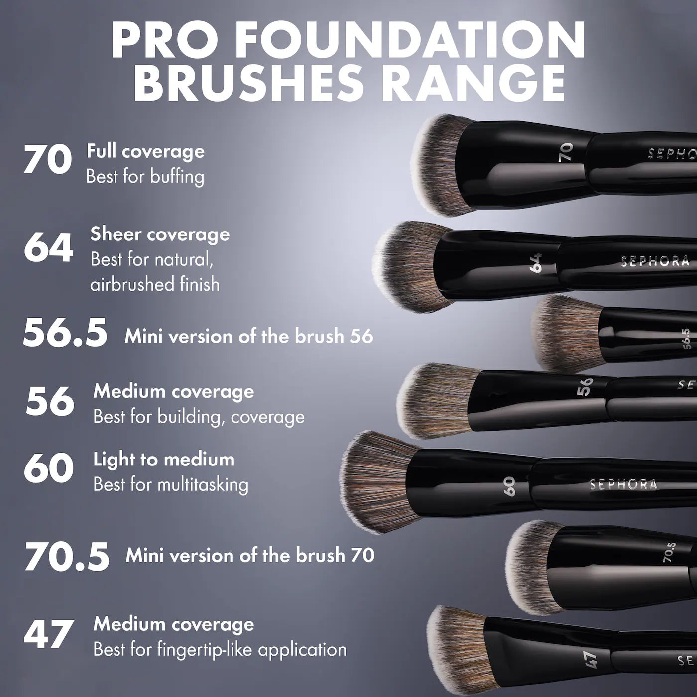 SEPHORA COLLECTION  PRO Foundation Brush #56