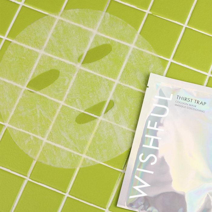Wishful Thirst Trap Rose & Aloe Vera Soothing Sheet Mask