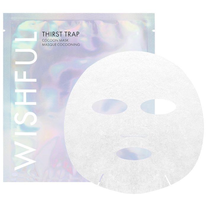 Wishful Thirst Trap Rose & Aloe Vera Soothing Sheet Mask