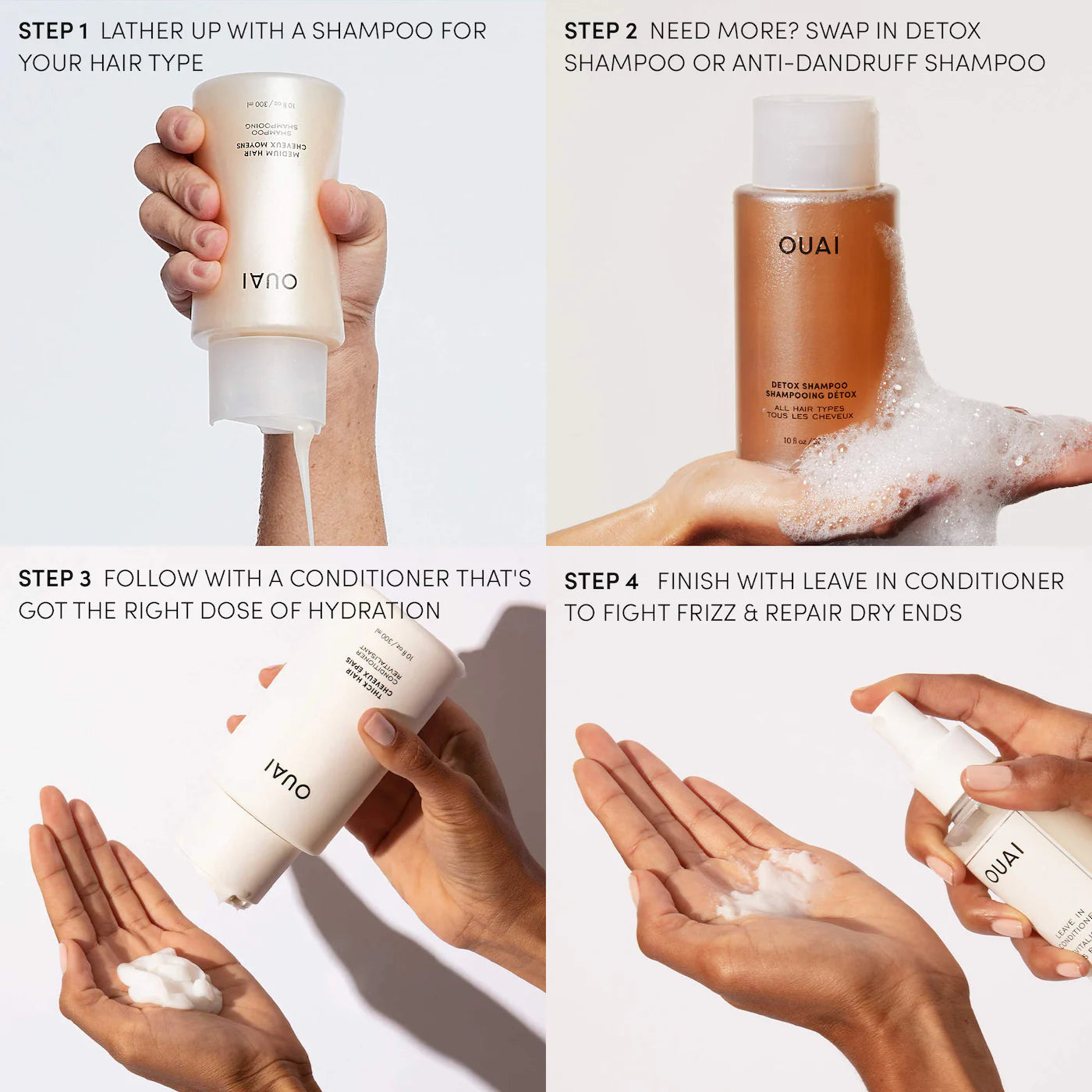 OUAI  Detangling and Frizz Fighting Leave In Conditioner 25ml