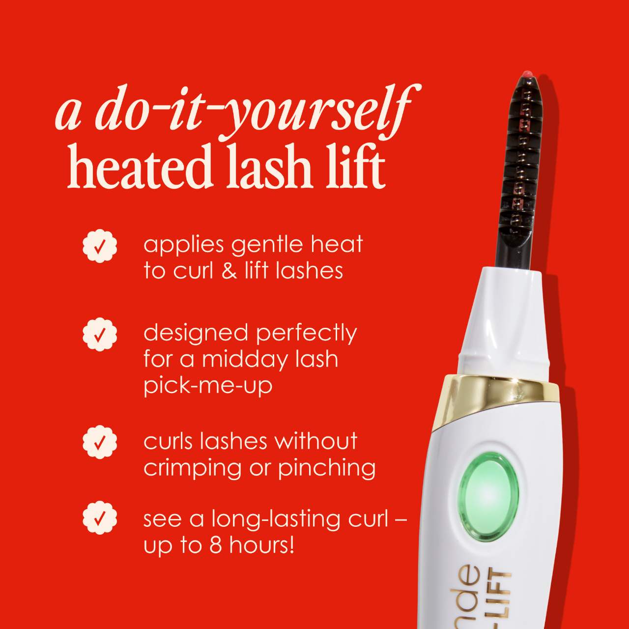 Grande Cosmetics  GrandeLASH-LIFT Heated Lash Curler