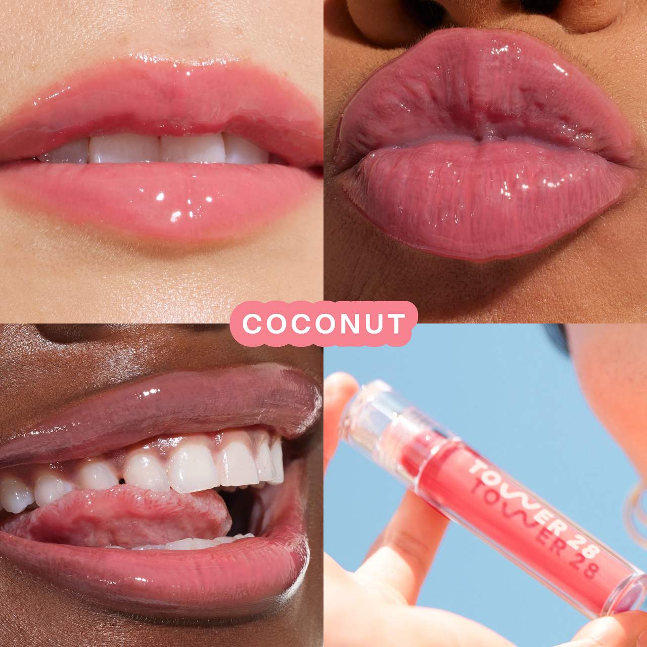 Tower 28 Beauty  ShineOn Lip Jelly Hydrating Non-Sticky Lip Oil