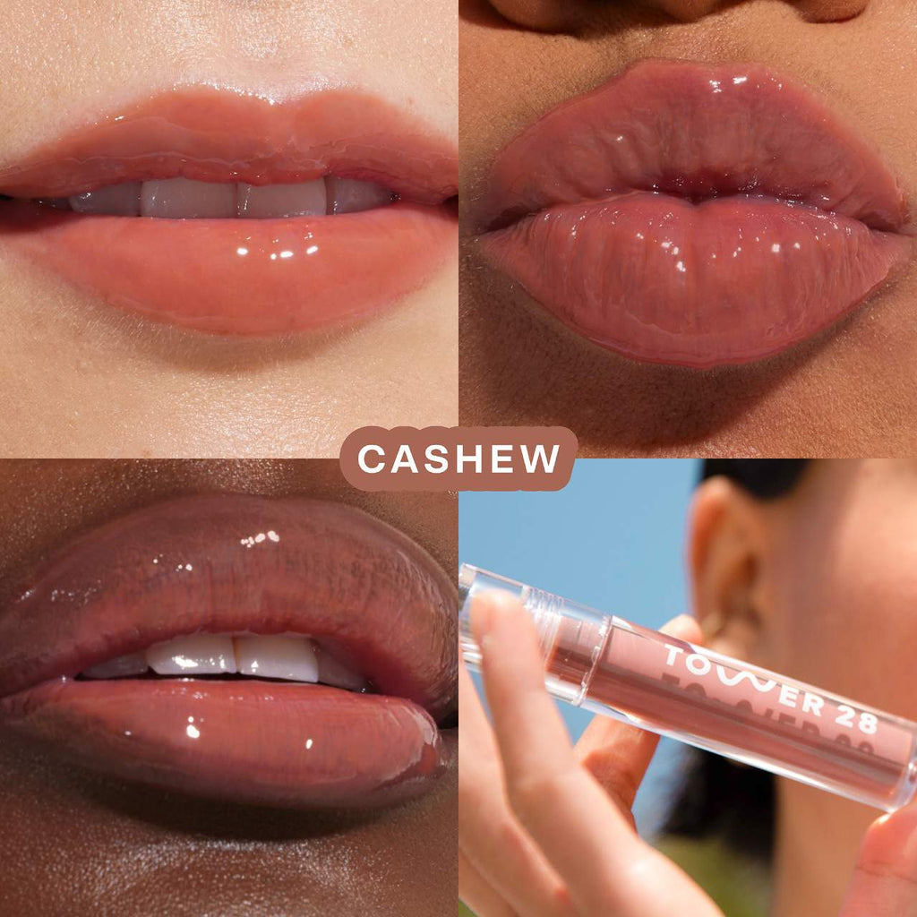 Tower 28 Beauty  ShineOn Lip Jelly Hydrating Non-Sticky Lip Oil